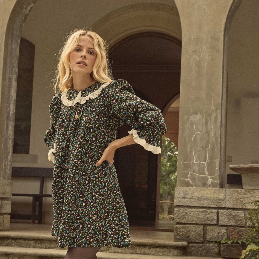 Doen Lisette Dress in Montpellier Floral - Picture 2 of 16
